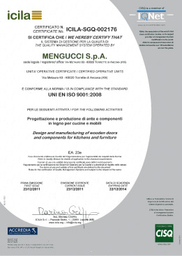 UNI EN ISO 9001